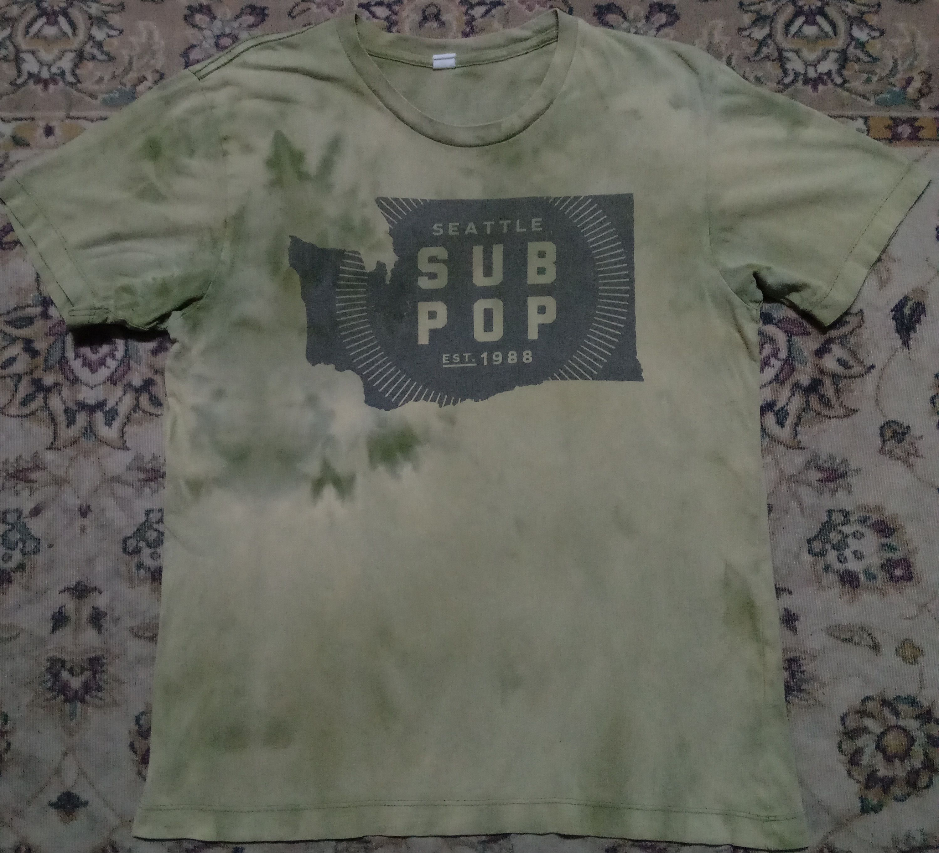 Nirvana × Vintage Rare vintage Y2K Sub Pop Bleach Nirvana Tshirt Grunge Size US S / EU 44-46 / 1 - 1 Thumbnail