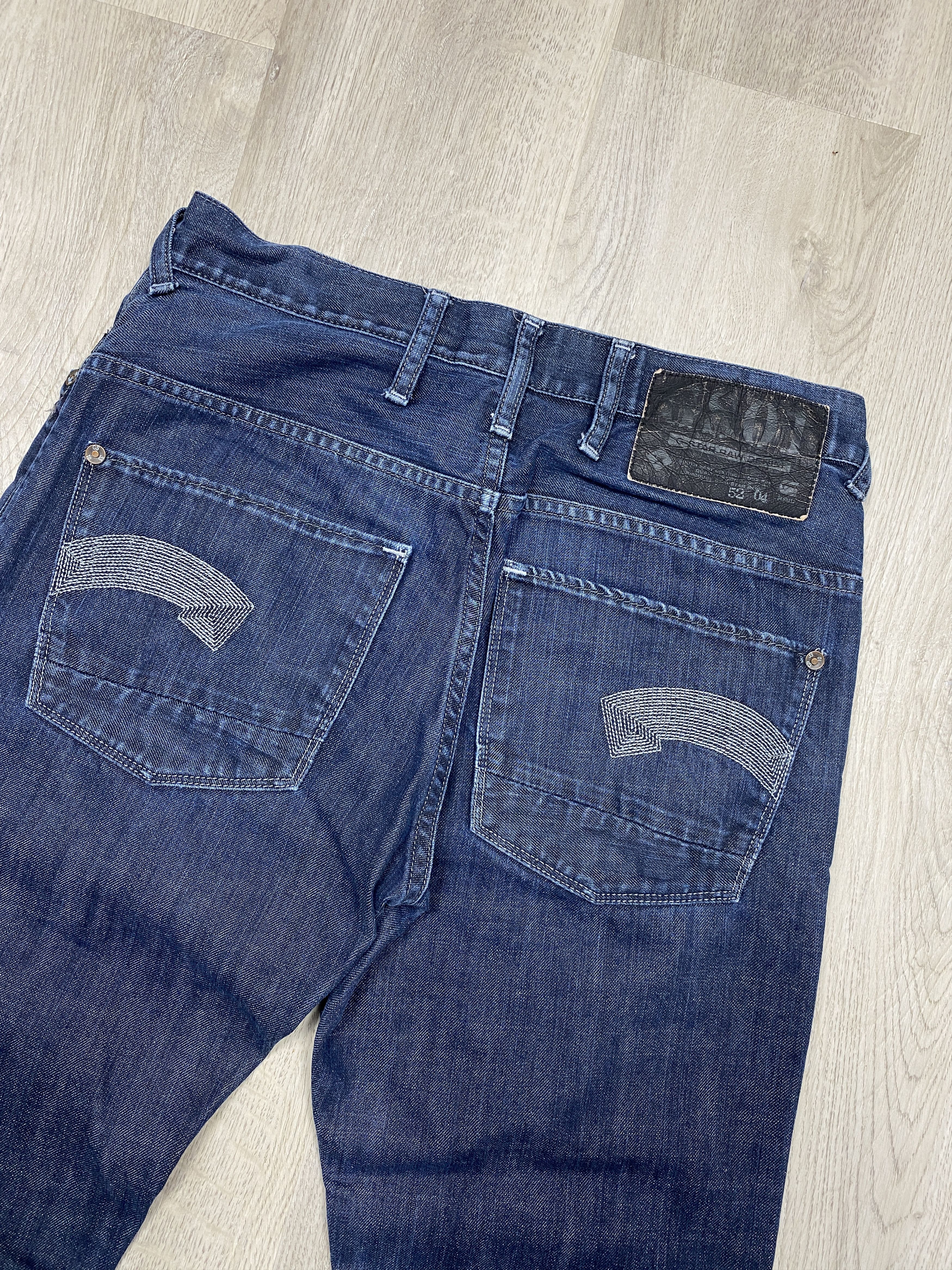 G-Star G Star Raw Vintage Mens Heller Tapered Denim Pants Jeans Size US 30 / EU 46 - 2 Thumbnail
