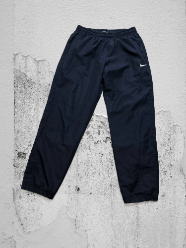 Nike Vintage 90s Nike Embroidered Swoosh Track Pants Size US 34 / EU 50 - 1 Thumbnail
