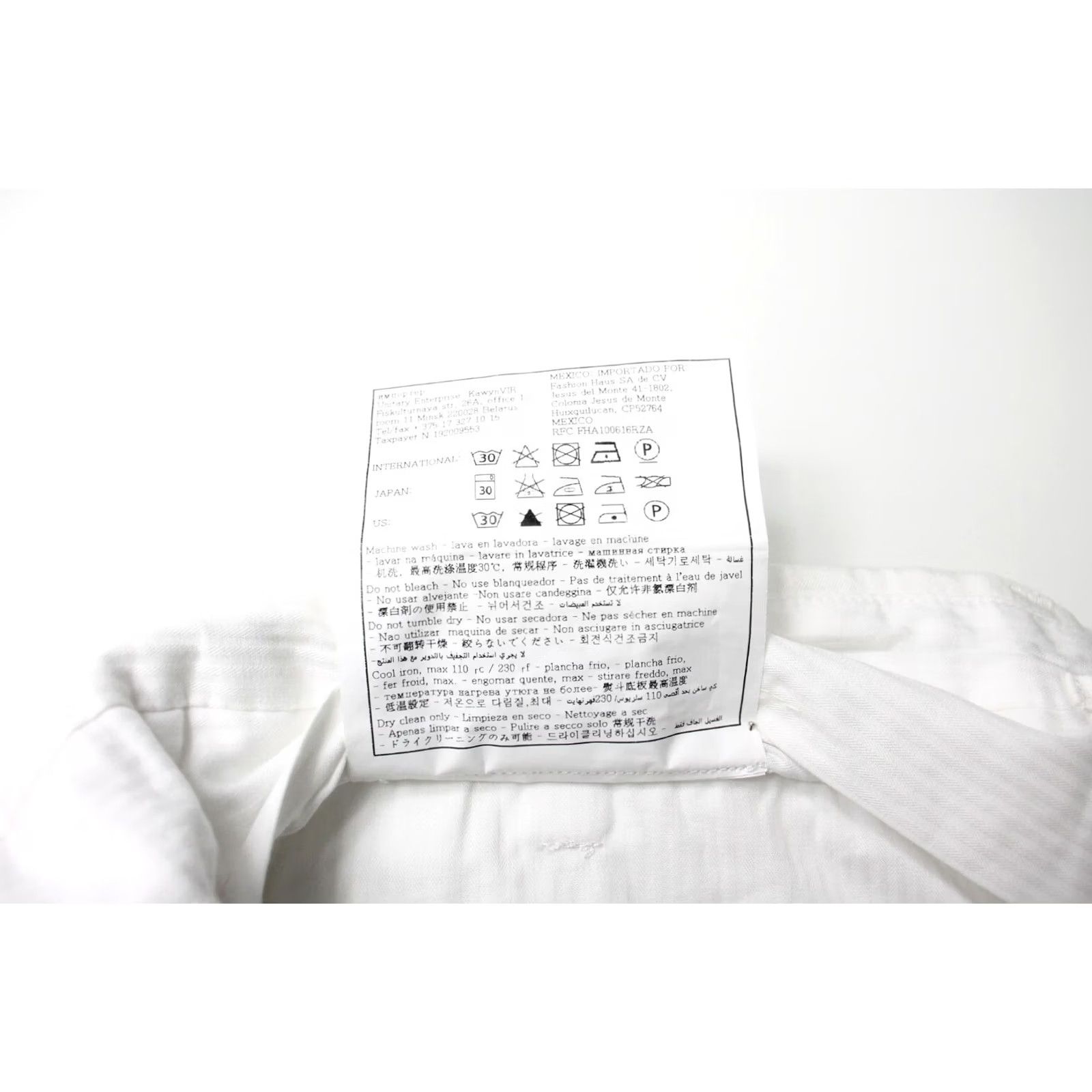 Suitsupply Suitsupply Porto Trousers Men UK 36 Chino Pockets White Zip Fly Size US 36 / EU 52 - 6 Thumbnail