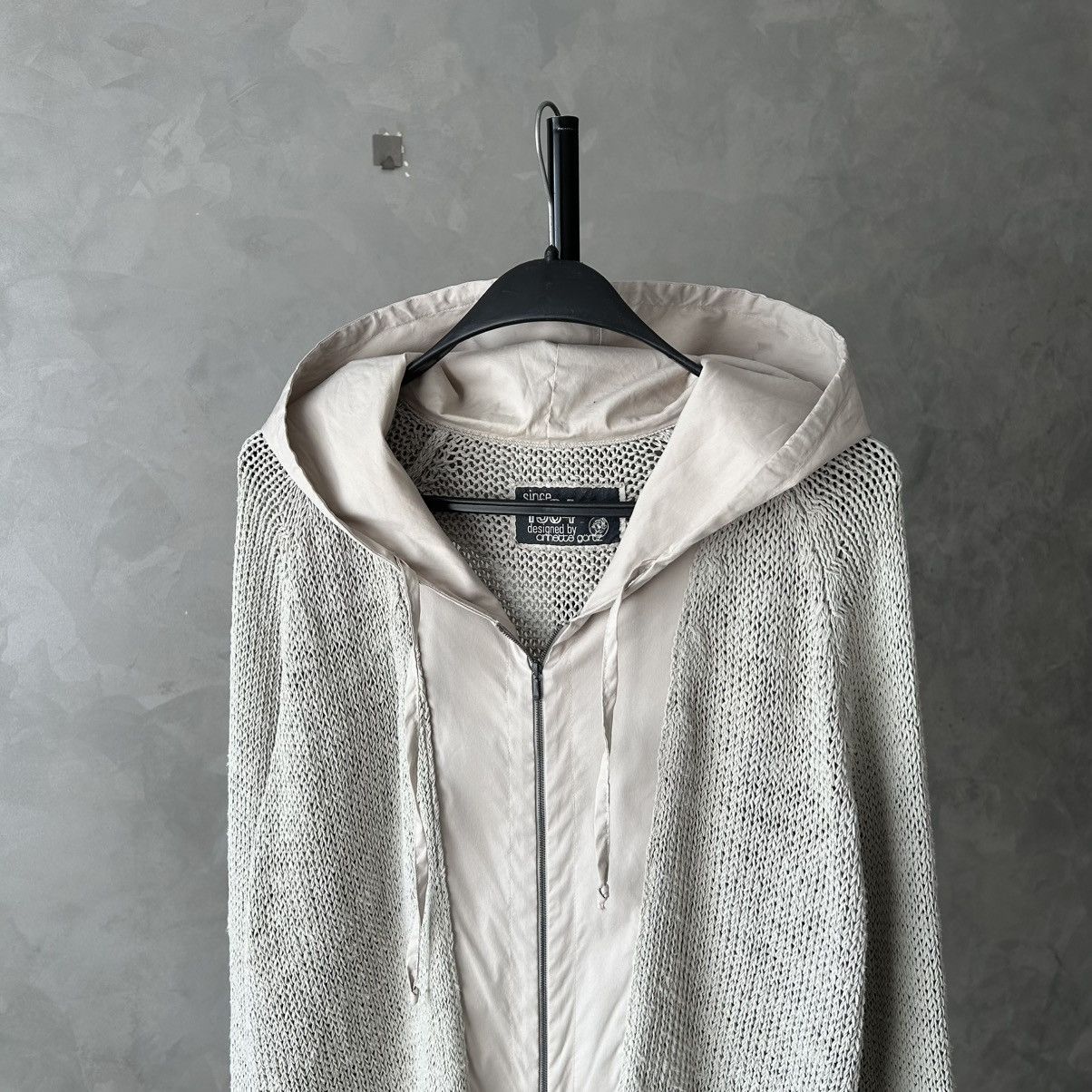 Annette Gortz Anette Gortz Linen Blend Mesh Knit Zip Hoodie Jacket M Size M / US 6-8 / IT 42-44 - 2 Thumbnail