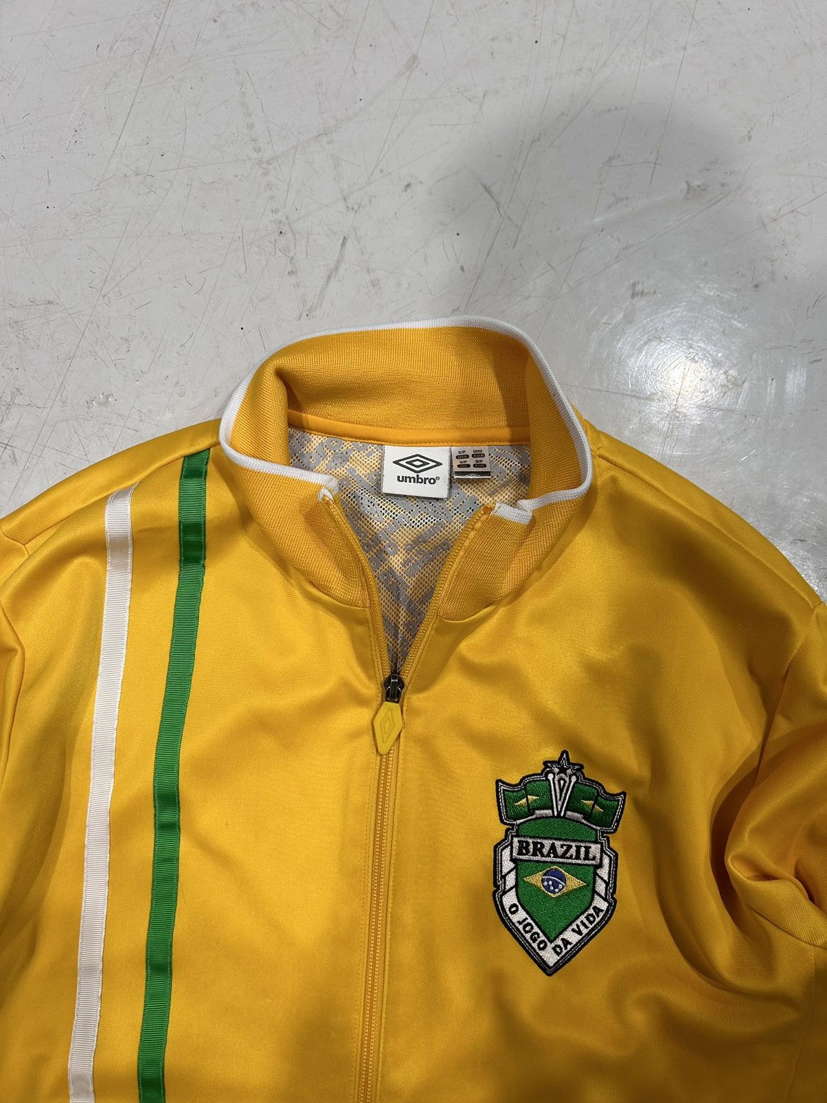 Nike × Umbro Y2K Brazil Warm Up Sweater Size US S / EU 44-46 / 1 - 2 Thumbnail