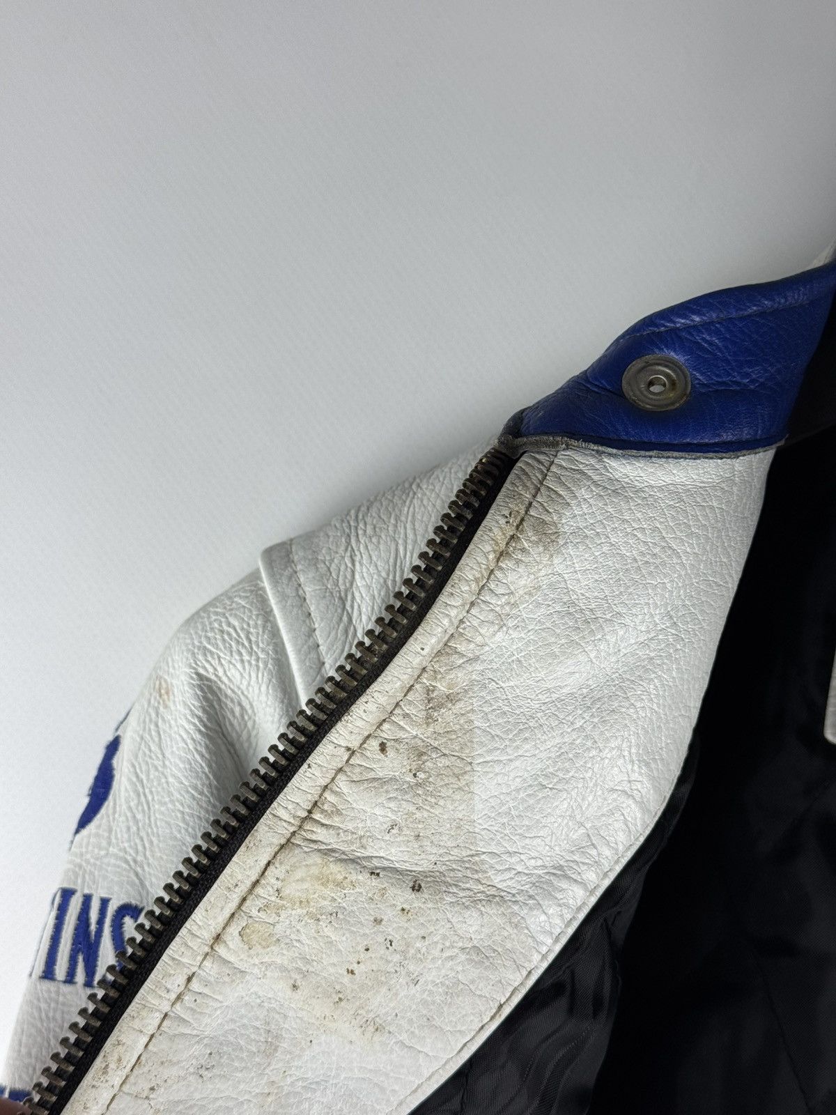 BMW Vintage BMW Compaq Leather Motorbike Racing Jacket Size XS / US 0-2 / IT 36-38 - 14 Thumbnail