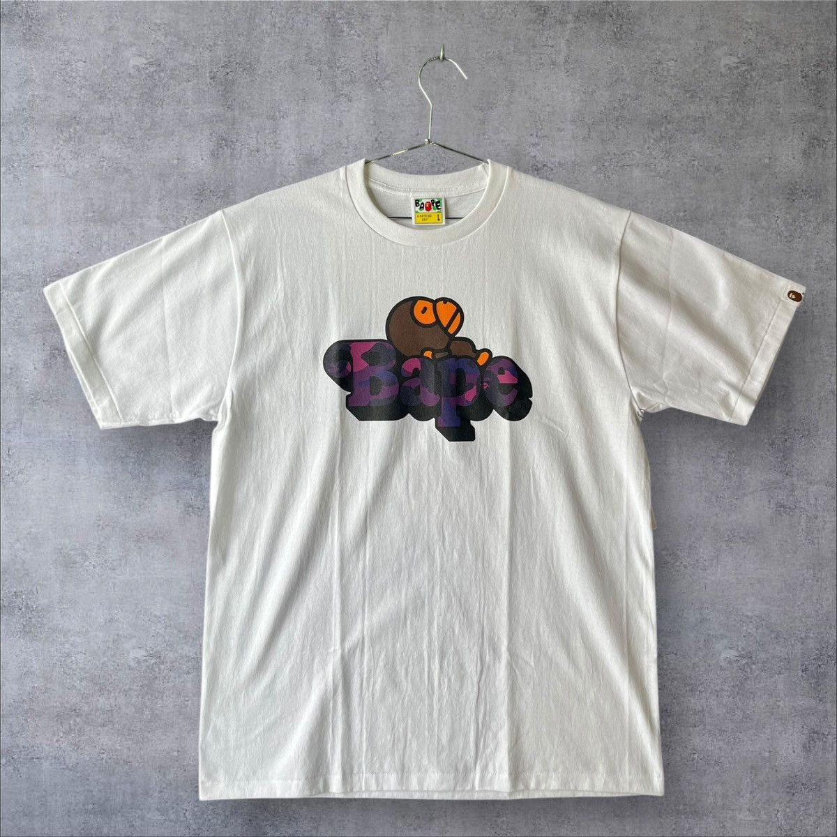 Bape BRAND NEW BAPE COLOR CAMO MILO ON BAPE TEE SIZE L Size US L / EU 52-54 / 3 - 1 Thumbnail