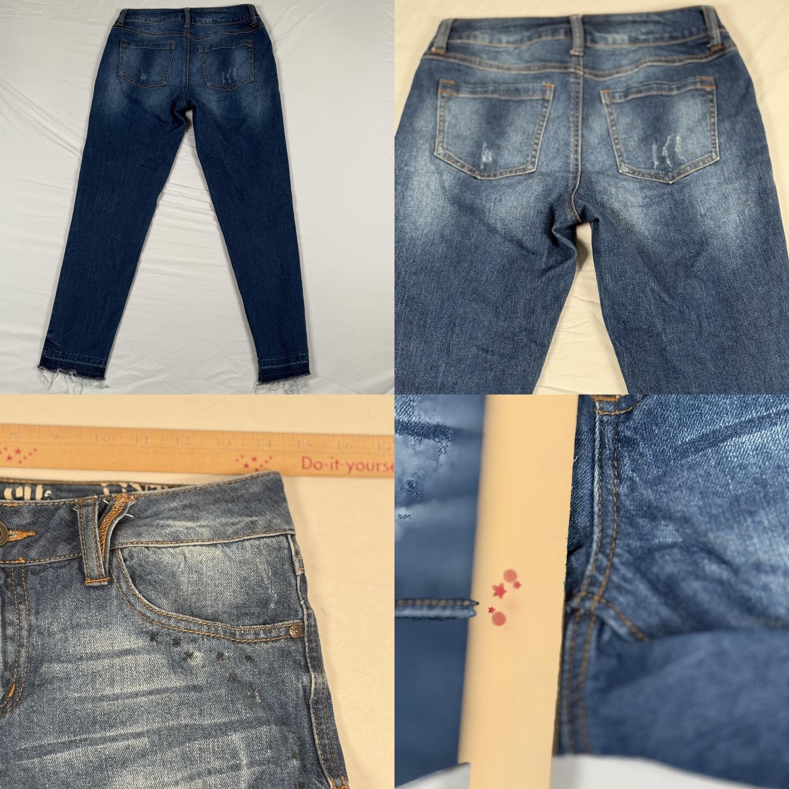 Vintage VINTAGE REWASH Jeans? Size 28" / US 6 / IT 42 - 8 Thumbnail