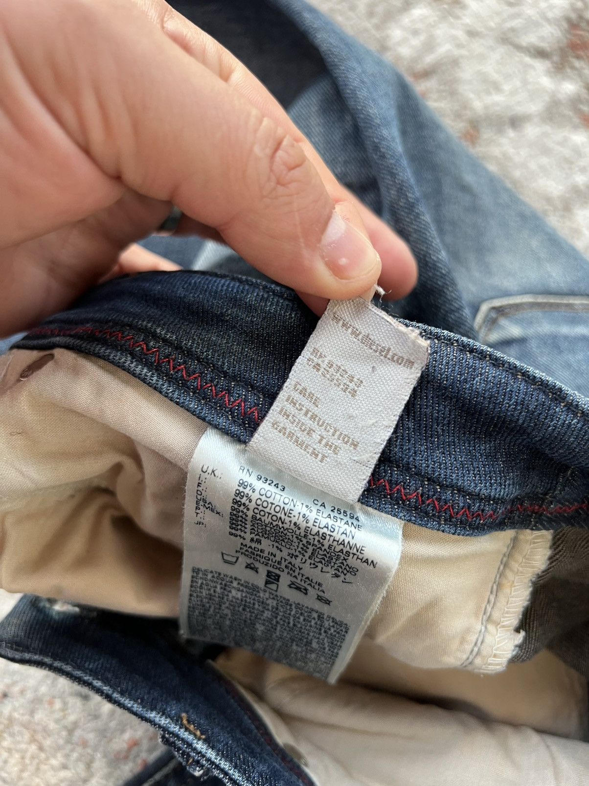 Diesel Diesel Lowky Stretch Jeans Size 28" / US 6 / IT 42 - 7 Thumbnail