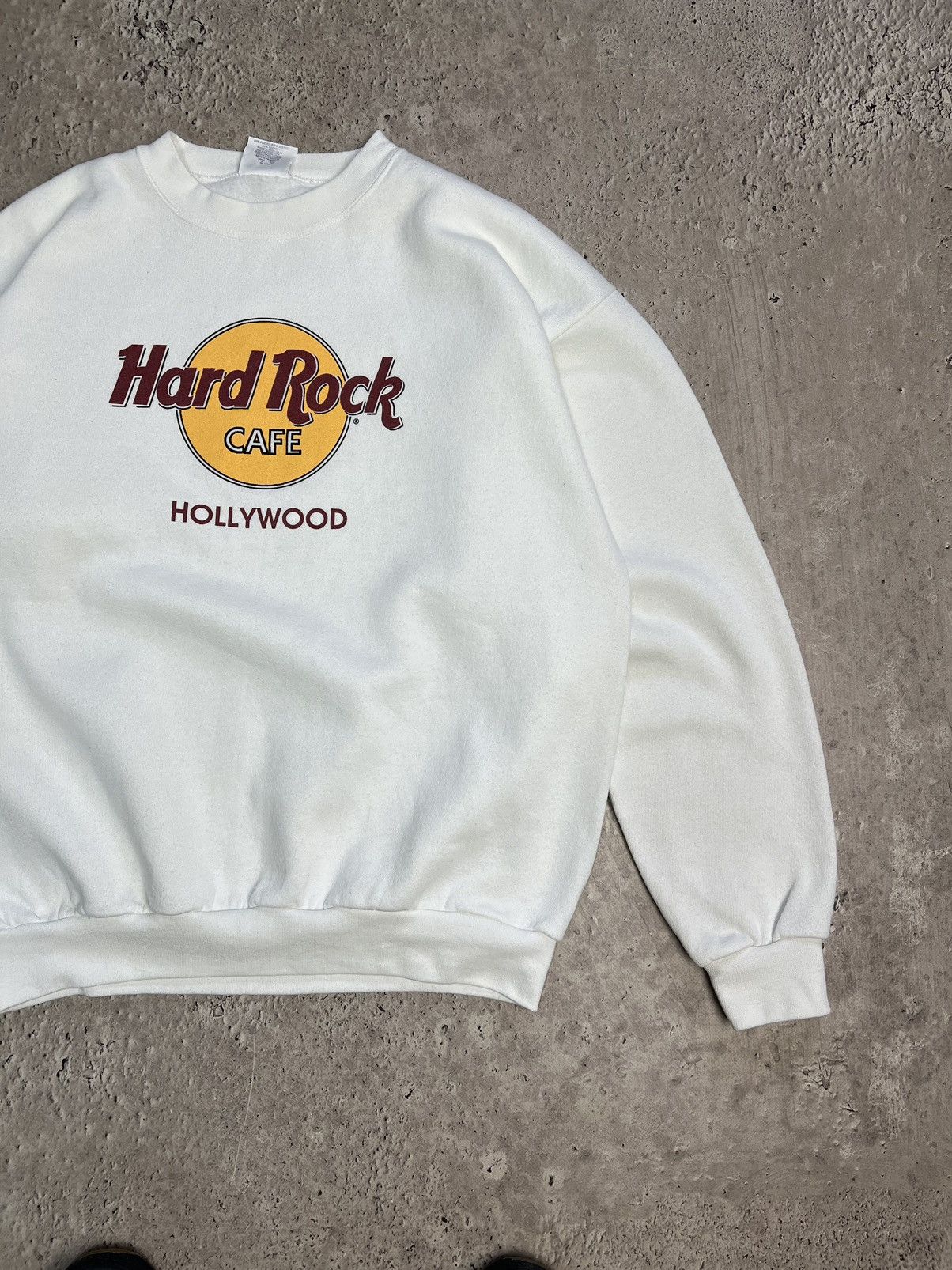 Boy London × Hard Rock Cafe Vintage streetwear Hard Rock Sweatshirt Hollywood 1990s Size US L / EU 52-54 / 3 - 2 Thumbnail