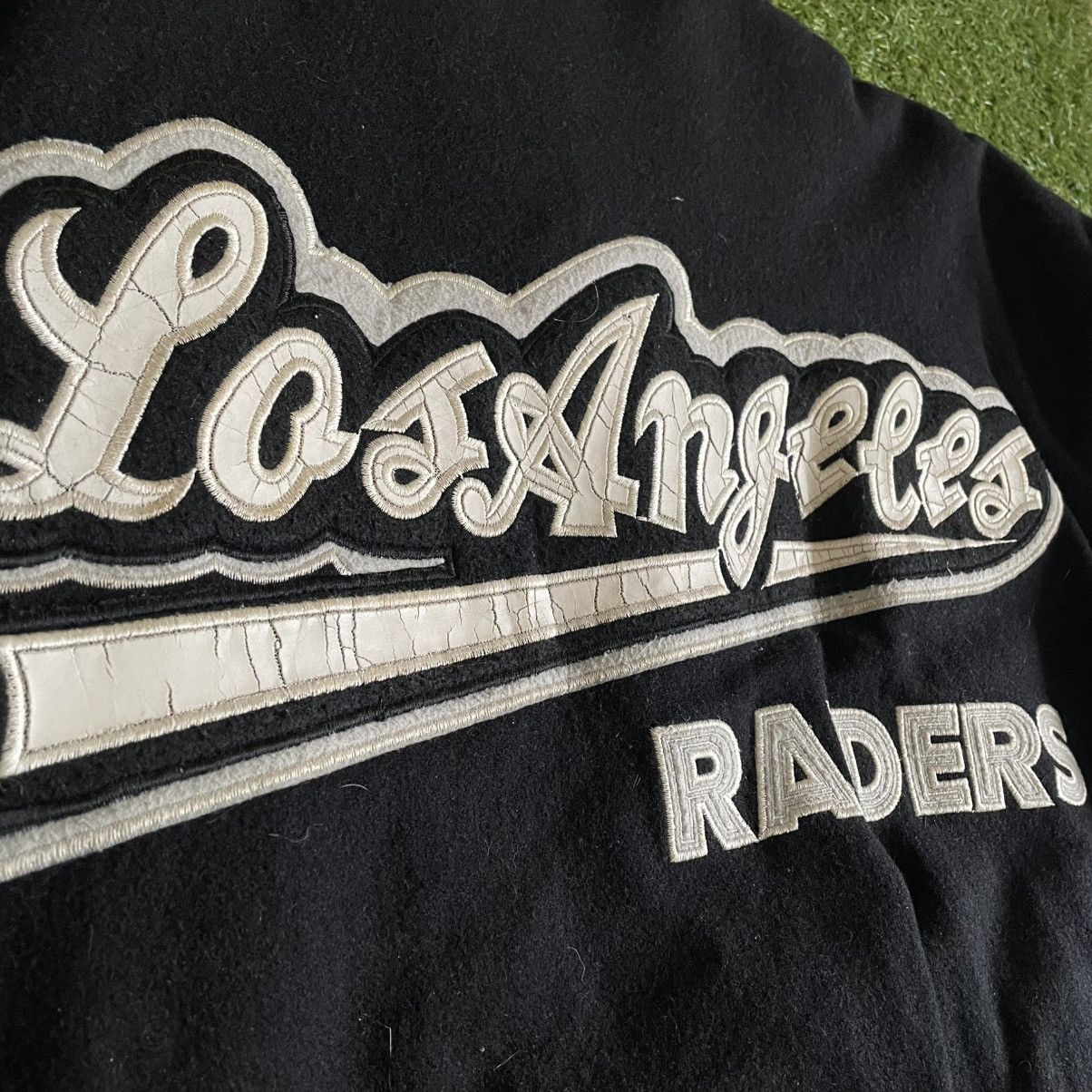 Vintage Vintage Los Angeles Raiders Jacket Varsity Mens L Oversized Size US L / EU 52-54 / 3 - 6 Thumbnail