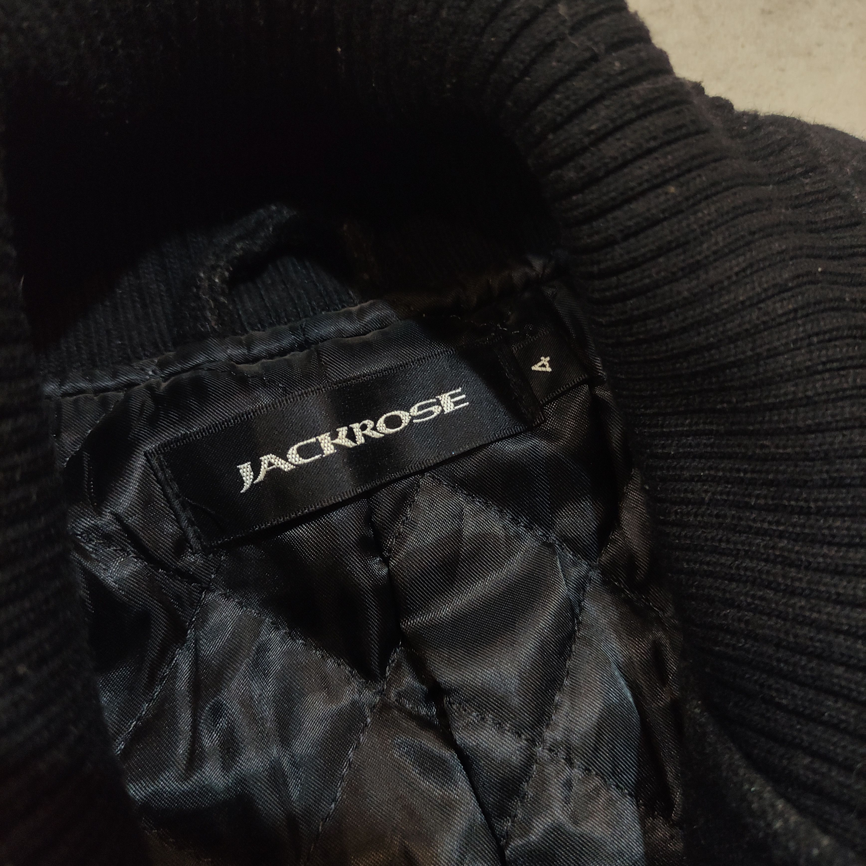 JACKROSE Rare!! JACKROSE VARSITY LEATHER JACKET ARCHIVE 2000s Size US M / EU 48-50 / 2 - 12 Thumbnail