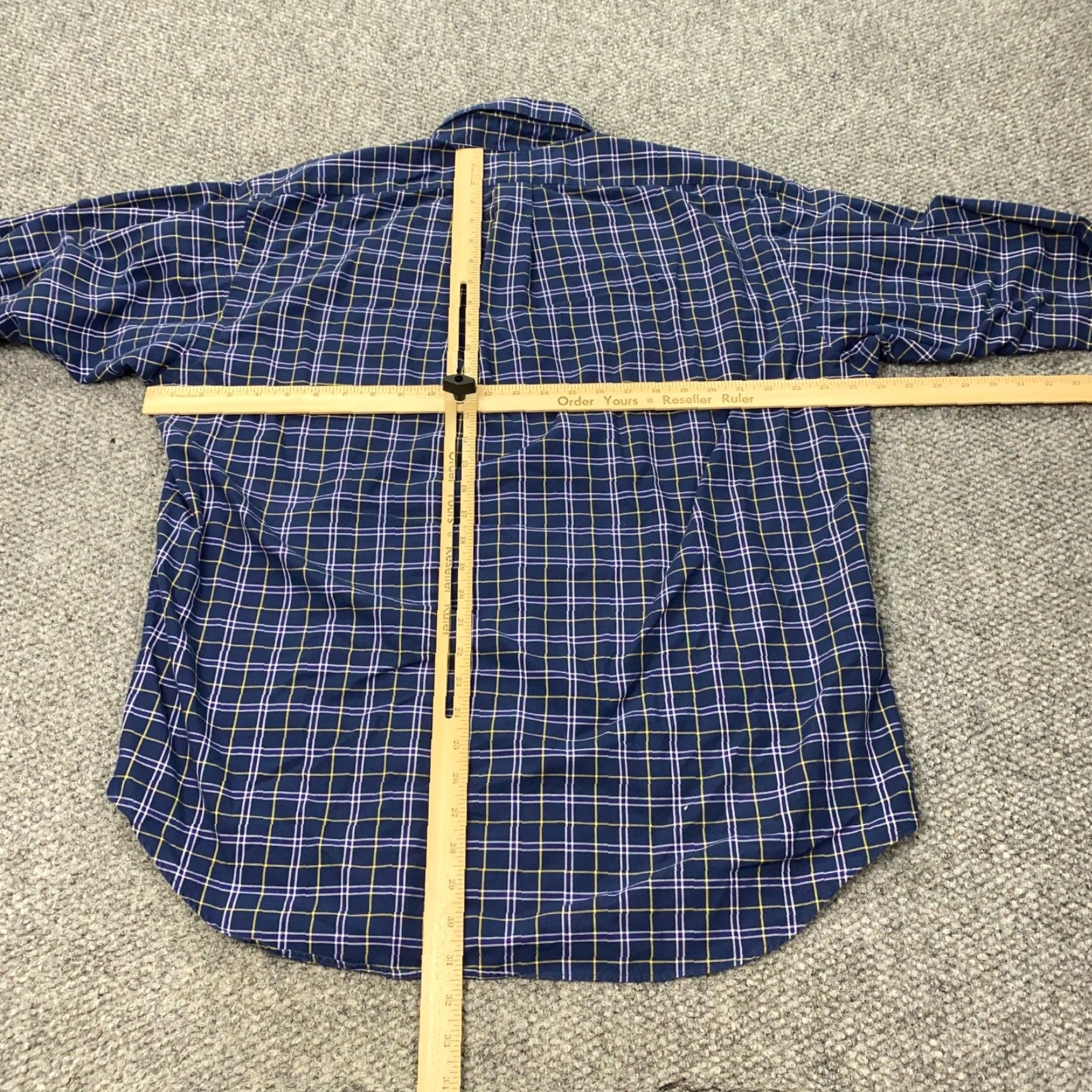 Ralph Lauren VTG Ralph Lauren Blaire Shirt Mens Large Blue Plaid Pony 90s Size US L / EU 52-54 / 3 - 6 Thumbnail
