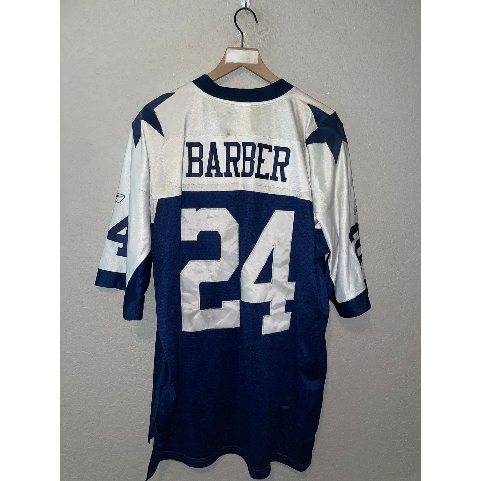 NFL Dallas Cowboys Throwbacks Jersey Marion Barber #24 NFL 2XL Size US XXL / EU 58 / 5 - 7 Thumbnail
