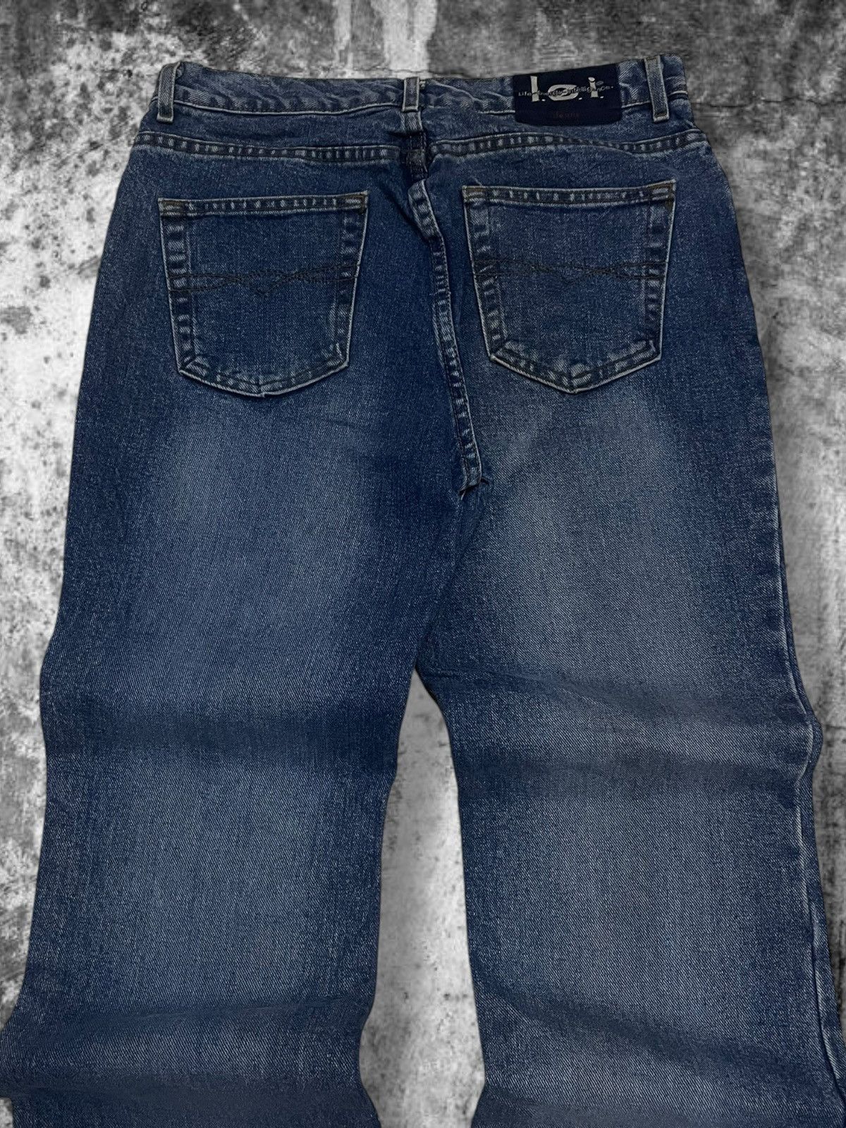 Japanese Brand Vintage Designer Life Energey Inteligence Flared Art Jean Size US 30 / EU 46 - 10 Thumbnail