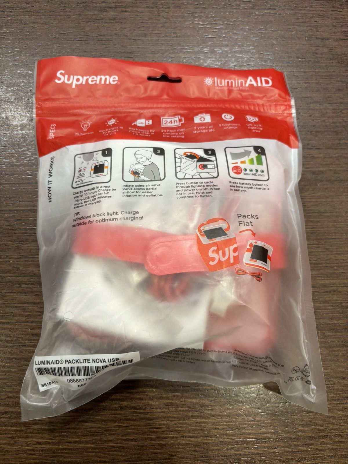Supreme Supreme Lumaid Packlite Nova Size ONE SIZE - 2 Thumbnail