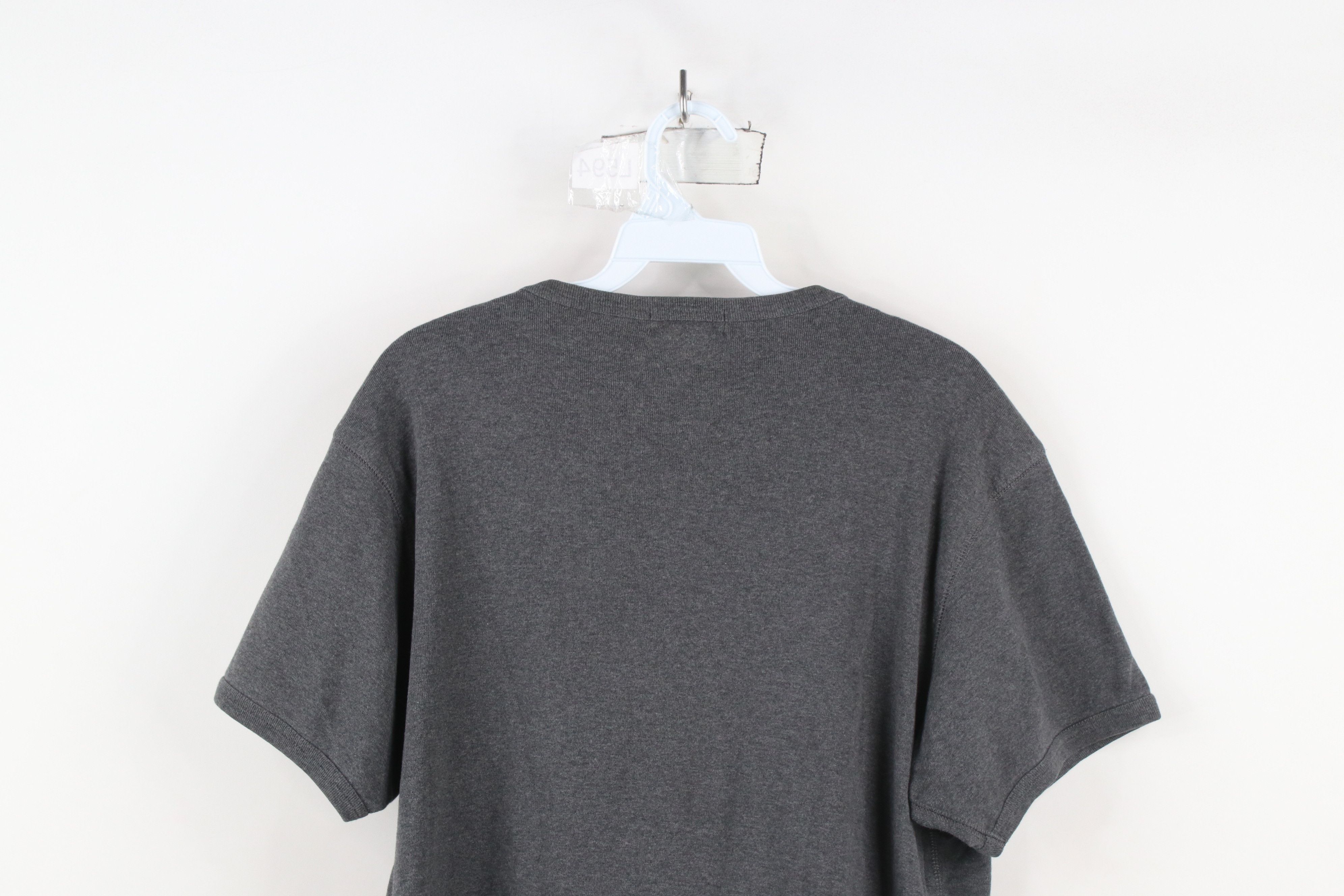 Gap × Vintage Vintage Y2K 2002 Gap Blank Babydoll Ribbed Knit T-Shirt Size L / US 10 / IT 46 - 10 Thumbnail