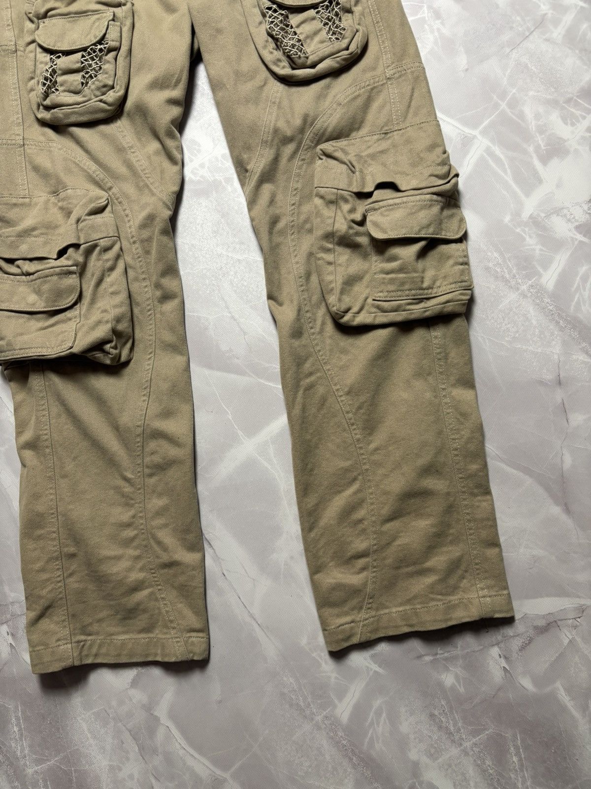 Trendt Vision Trendt Vision Sand Net Cargo Pants 2.0 Multipocket Techwear Size US 30 / EU 46 - 4 Thumbnail