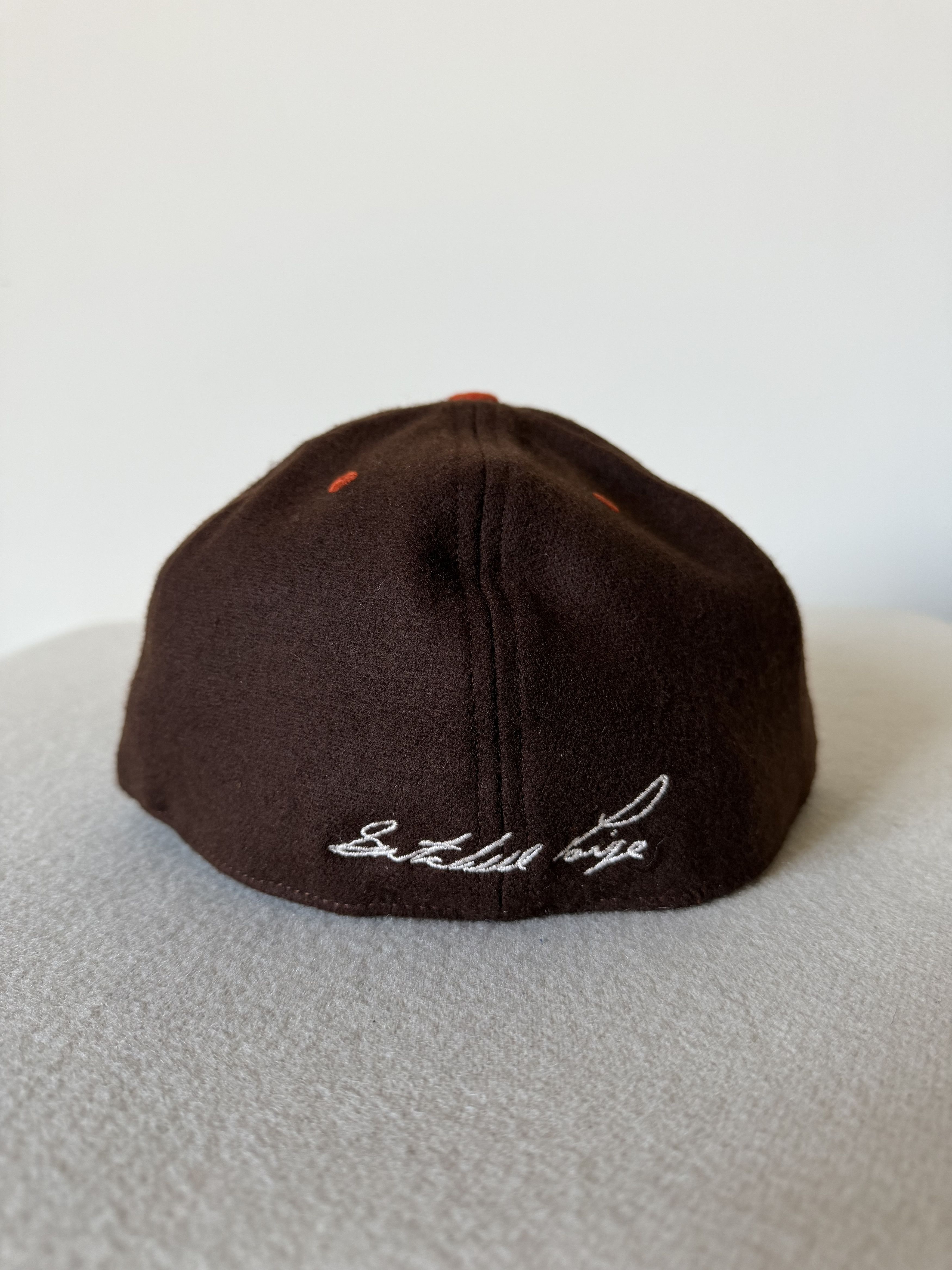 Ebbets Field Flannels 7 3/8 Ebbets Satchel Paige 1952 Signature Series Hat Size ONE SIZE - 4 Thumbnail