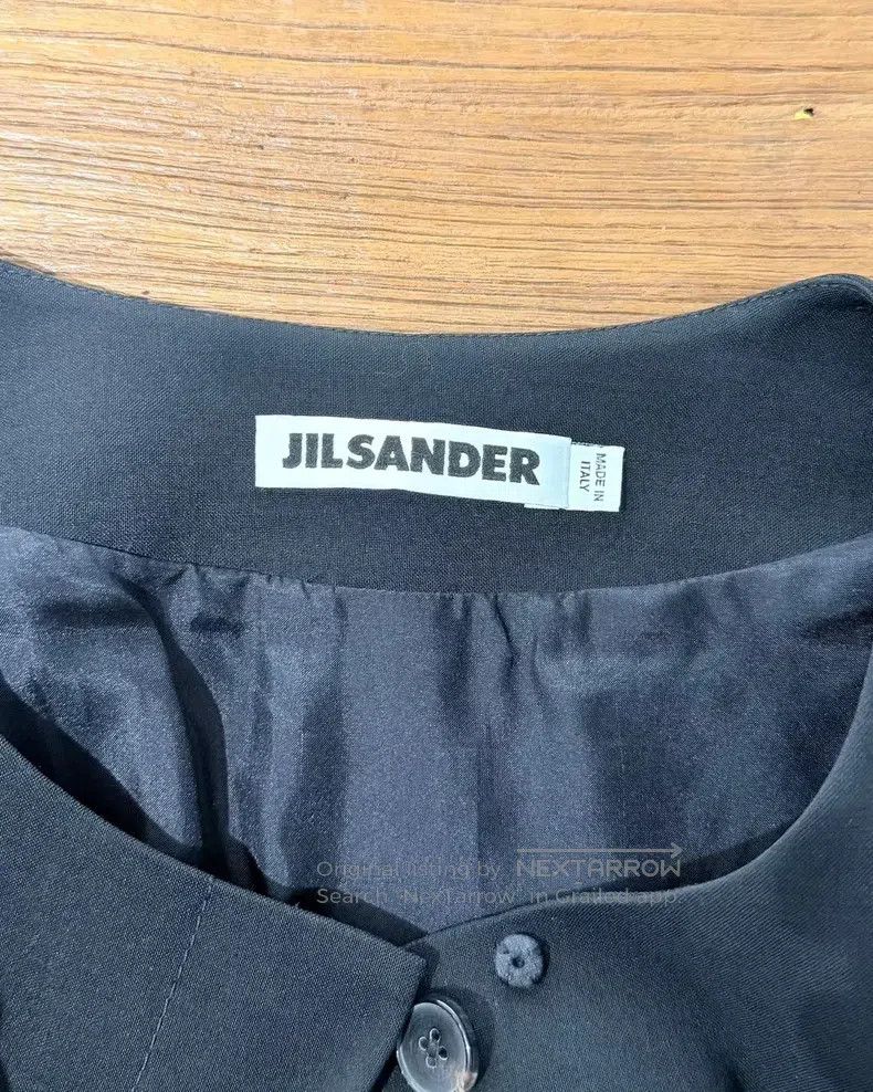 Jil Sander Jil Sander size 40 Black collarless fleece coat Size M / US 6-8 / IT 42-44 - 8 Thumbnail