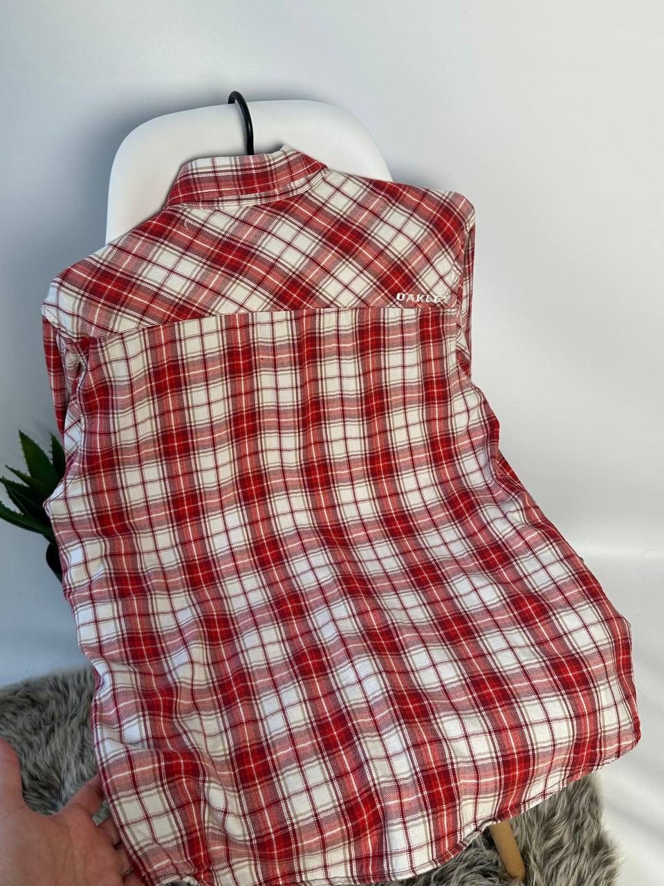 Oakley × Vintage 90’s Vintage Oakley Lumberjack Shirt Size US M / EU 48-50 / 2 - 11 Thumbnail