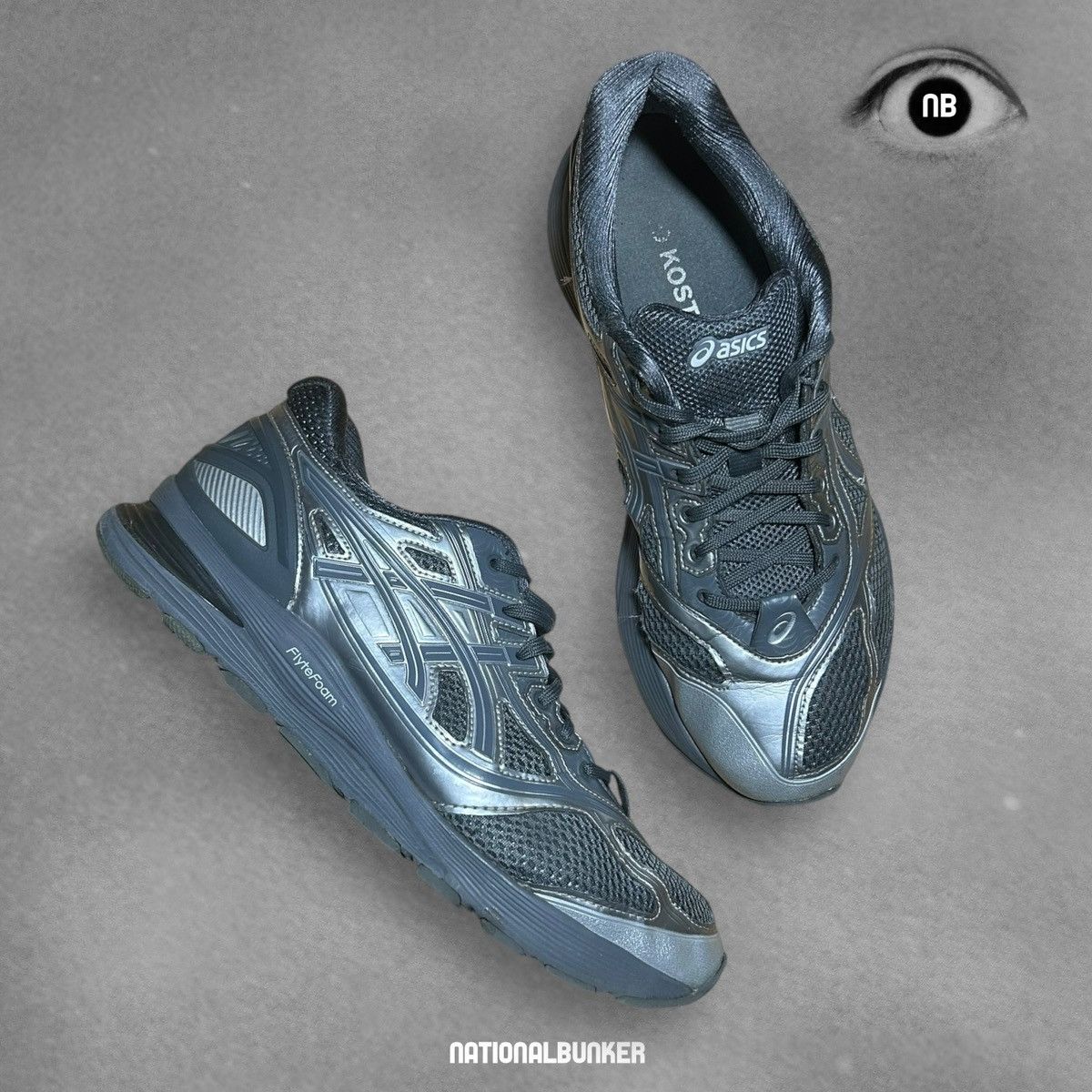 Asics × Kiko Kostadinov Kiko Kostadinov X Asics Gel Korika Gray Size US 9 / EU 42 - 2 Thumbnail