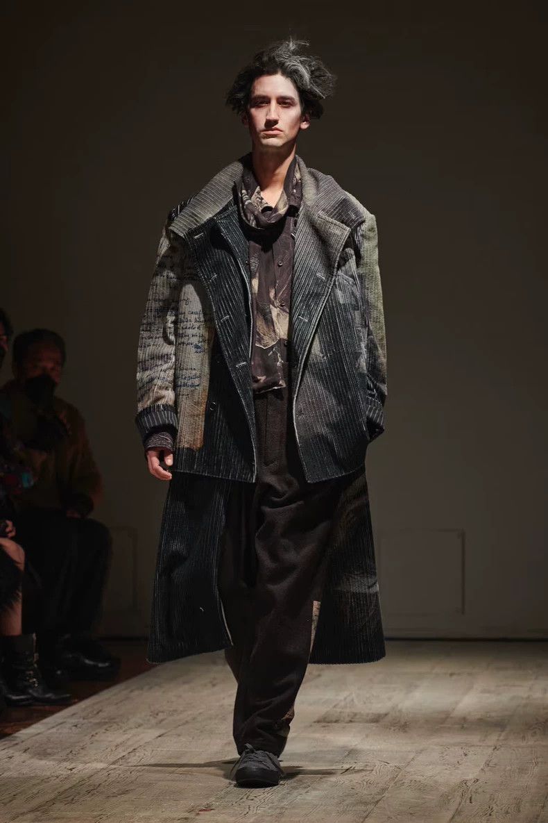 Yohji Yamamoto Yohji Yamamoto22 AWBekshinsky Scarf Collar Shirt 2503-Nexta Size US M / EU 48-50 / 2 - 2 Thumbnail