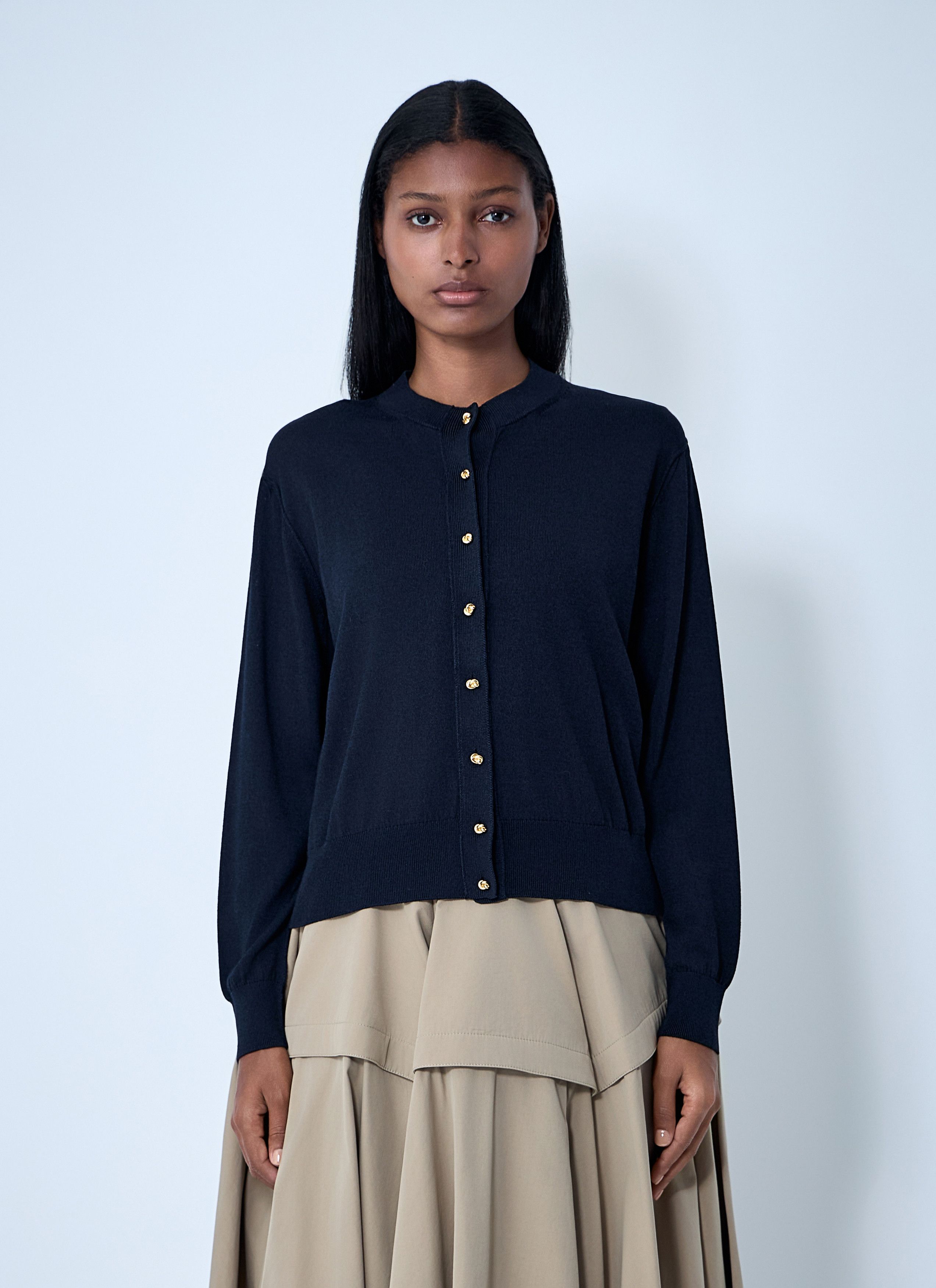Bottega Veneta Cotton-And-Viscose Twinset Size S / US 4 / IT 40 - 1 Thumbnail