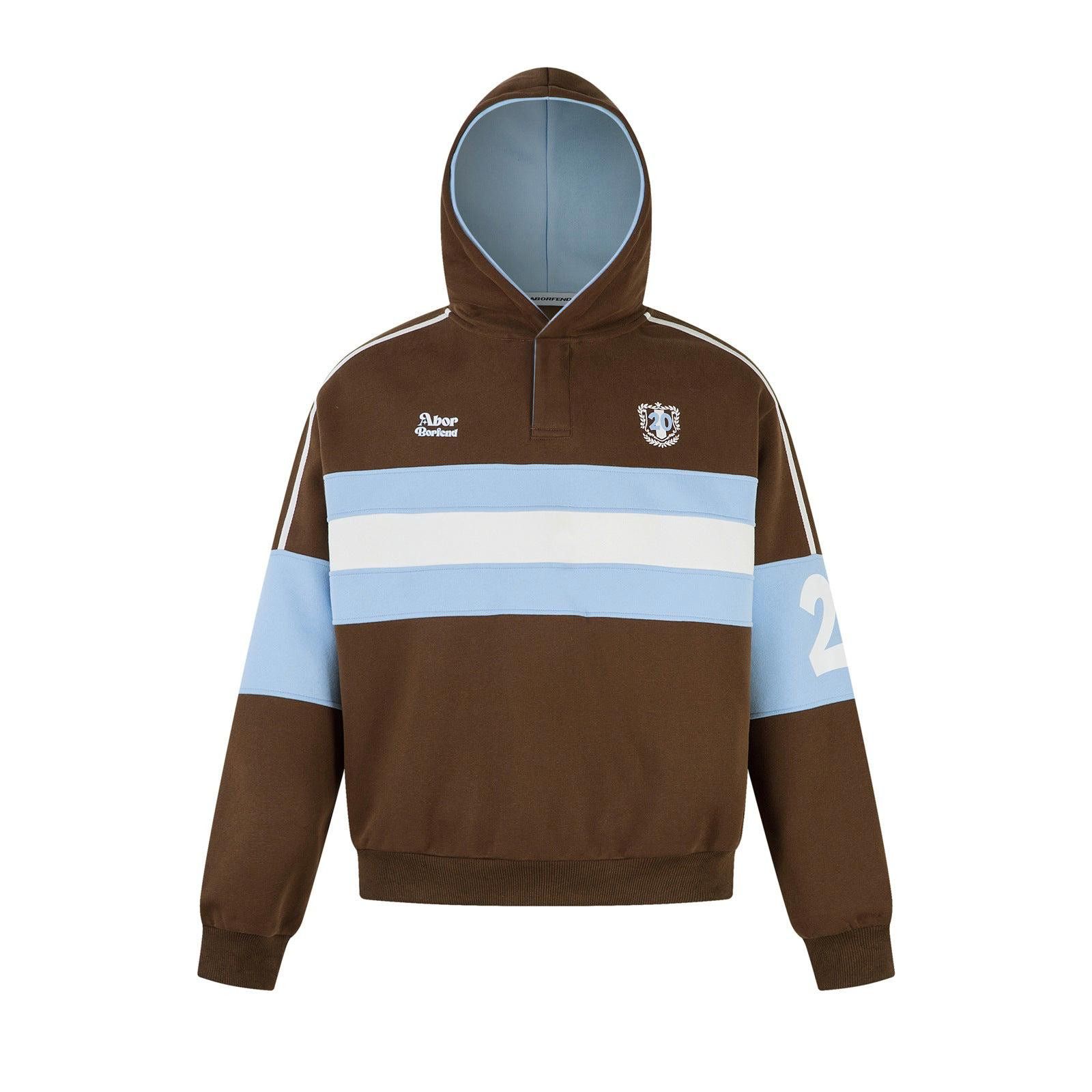 Japanese Brand Colorblock Athetic Stripe Hoodie Size US M / EU 48-50 / 2 - 1 Thumbnail