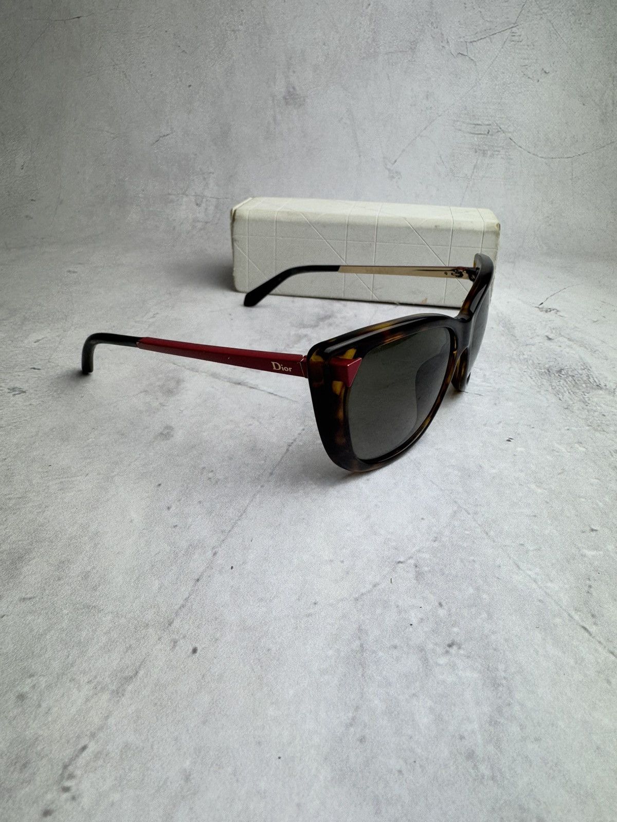 Christian Dior Monsieur × Dior × Vintage Christian Dior Women’s Brown Sunglasses Vintage Size ONE SIZE - 4 Thumbnail