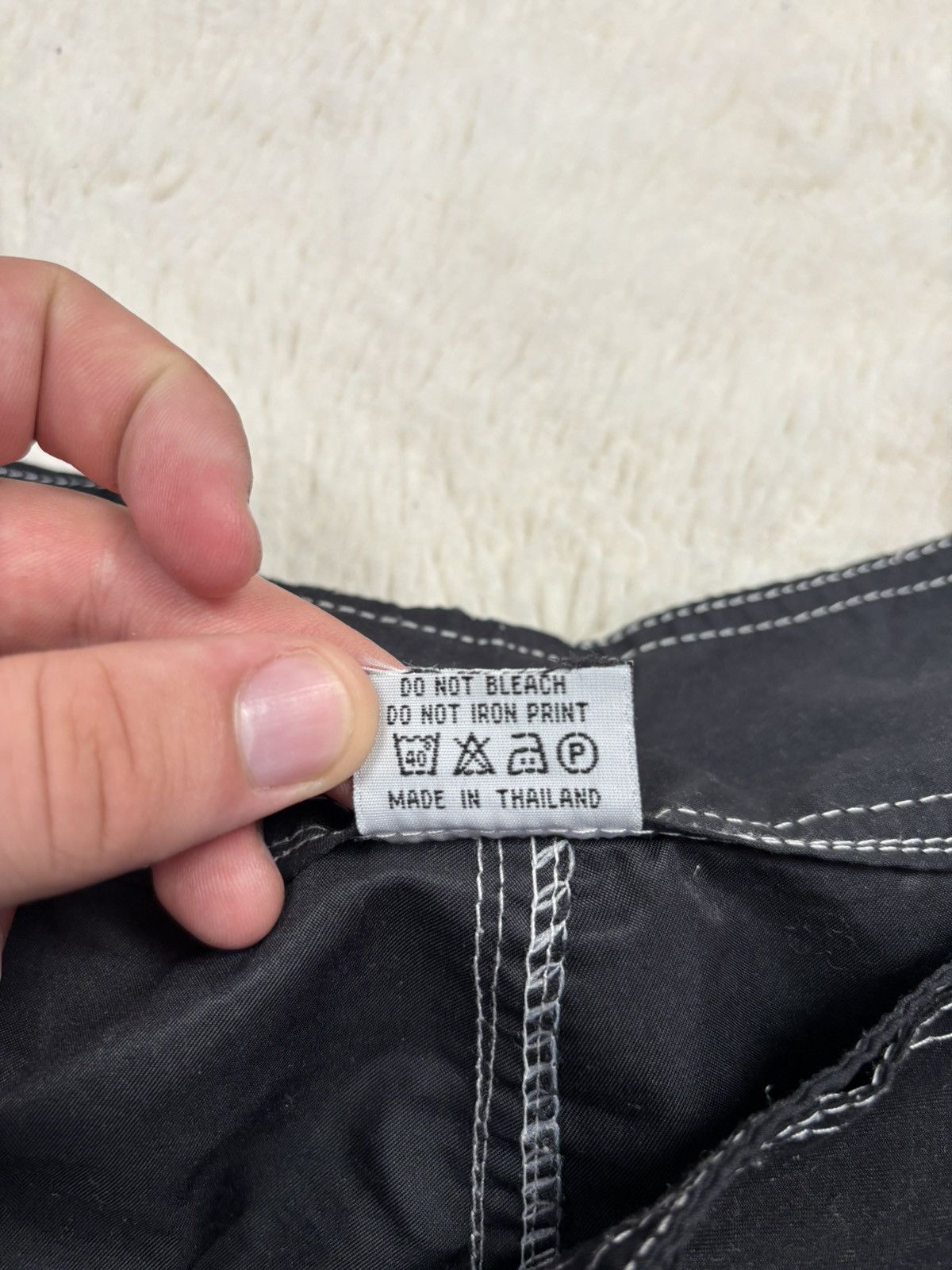 Christian Audigier × Ed Hardy Ed Hardy Vintage Rare Shorts Big Logo Y2K Style Size US 34 / EU 50 - 9 Thumbnail