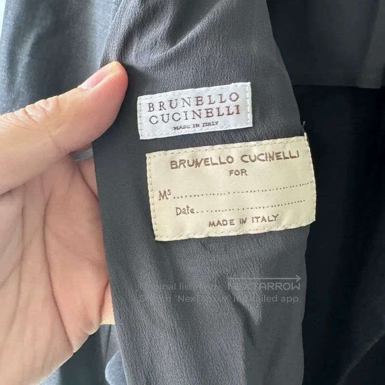 Brunello Cucinelli Brunello Cucinelli Grey suit jacket Size XS / US 0-2 / IT 36-38 - 3 Thumbnail