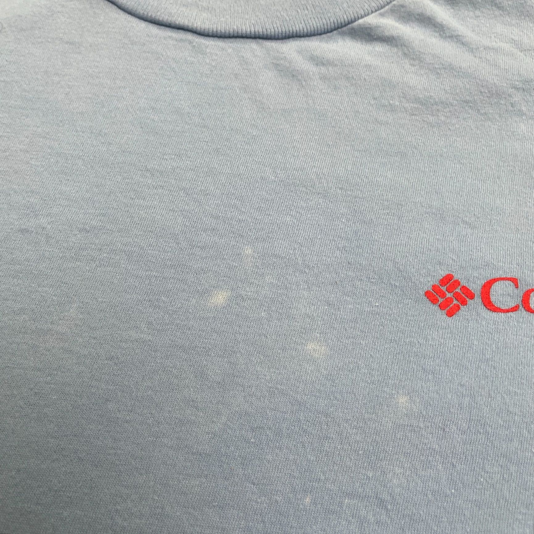 Vintage Columbia PFG Graphic T-Shirt Mens XL Blue Crew Neck Short Sleeve Cotton Tee Top Size US XL / EU 56 / 4 - 6 Thumbnail