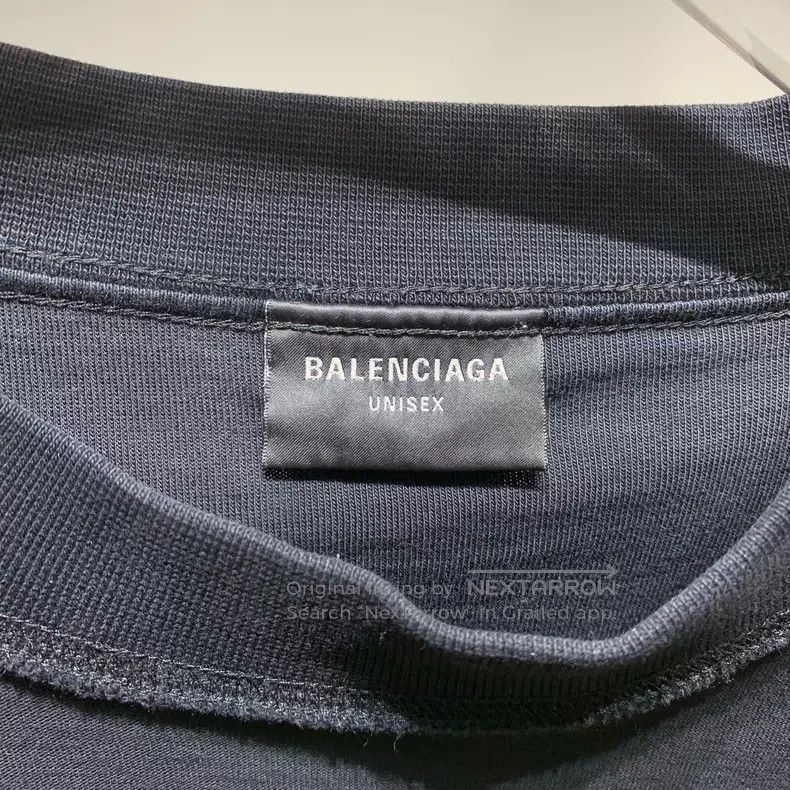 Balenciaga Balenciaga Embroidered Logo Short Sleeve Size US S / EU 44-46 / 1 - 2 Thumbnail