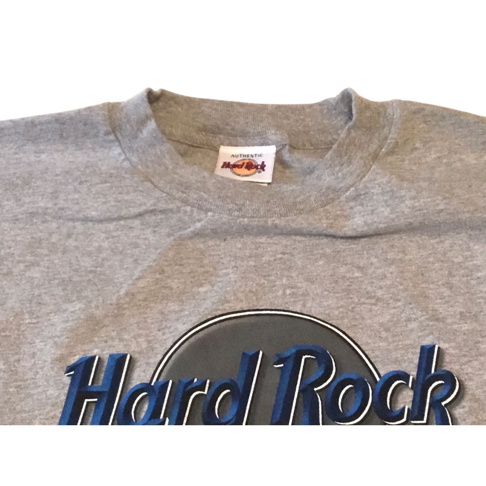Hard Rock Cafe Hard Rock Cafe T-Shirt New York Gray X-Large Classic Logo Size US XL / EU 56 / 4 - 2 Thumbnail