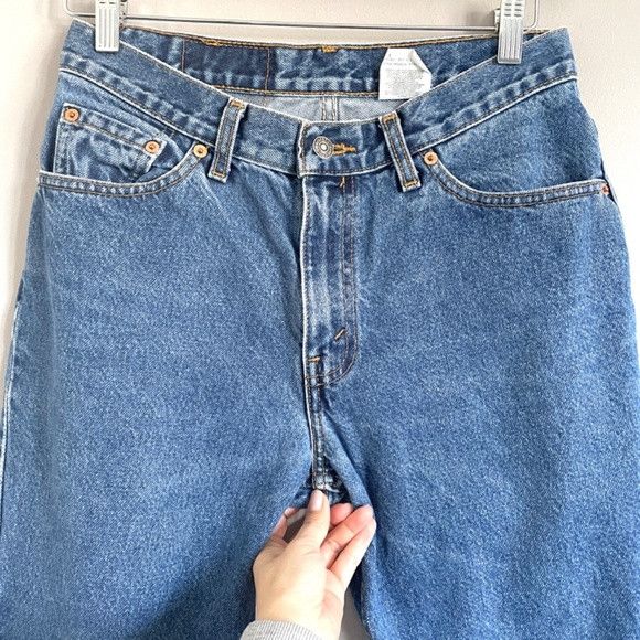 Levi's × Vintage Vintage Levi's Straight Wider Leg Jeans - 10/28-29" Waist 👖 Size 32" / US 10 / IT 46 - 2 Thumbnail