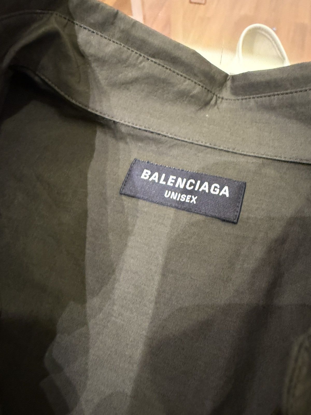 Balenciaga Balenciaga Oversized BB Icon Layered Button Down SS Shirt Size US L / EU 52-54 / 3 - 3 Thumbnail