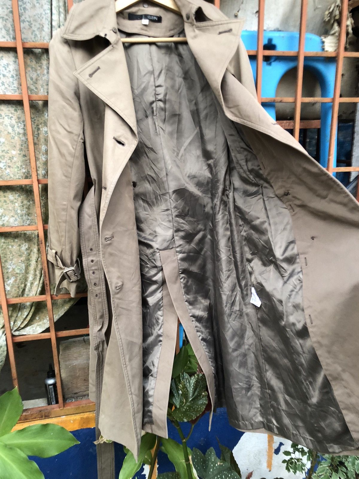 Calvin Klein Calvin Klein Trenchcoat Jacket Long Size S / US 4 / IT 40 - 8 Thumbnail