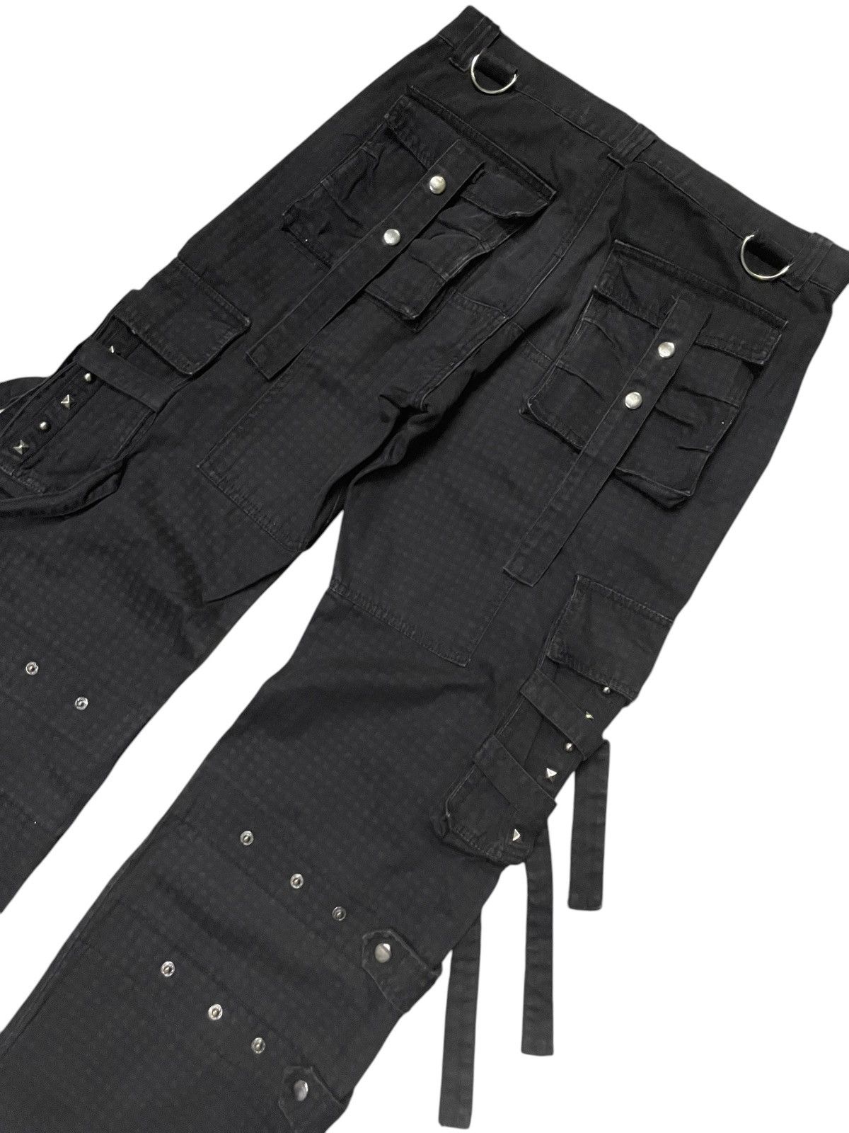 Hysteric Glamour × Japanese Brand × Tripp NYC Planet Five Japan Raver Studded Bondage Loose Jeans Size US 33 - 16 Thumbnail