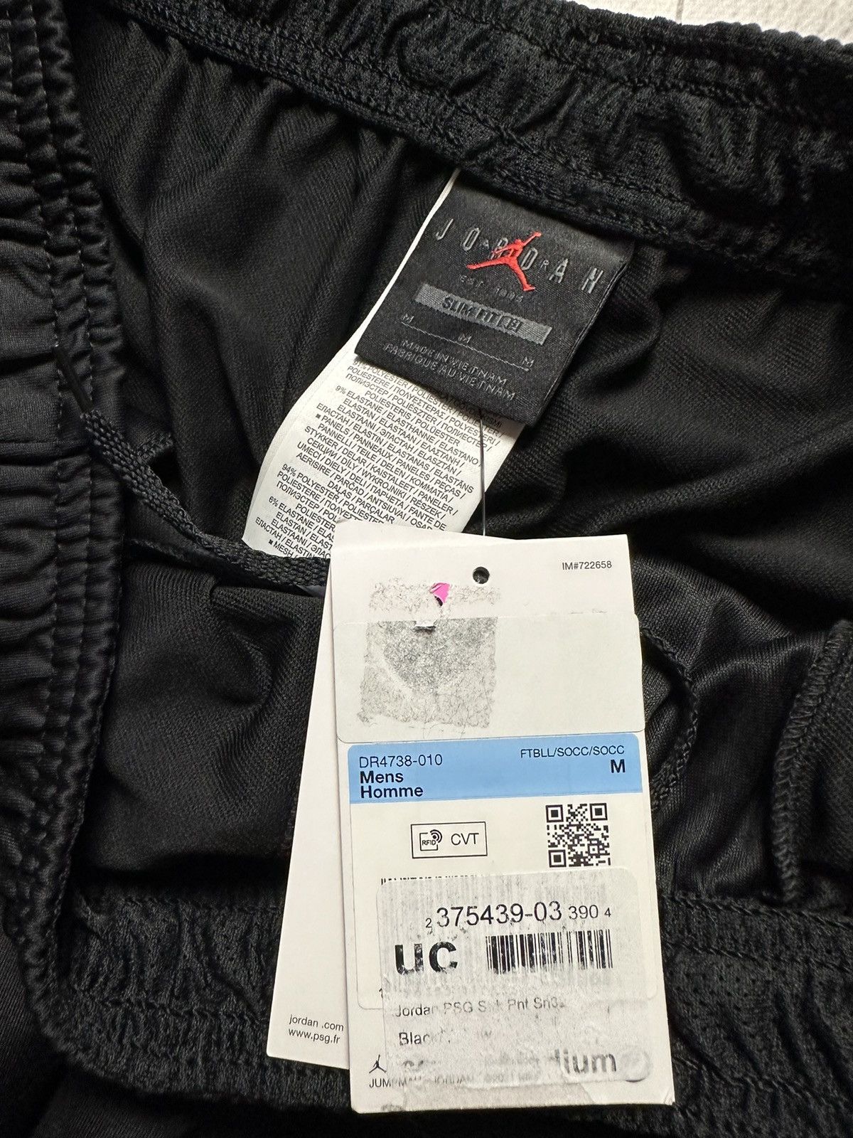 Jordan Brand Nike Paris Jordan soccer joggers PSG size S,M,L pants Size US 32 / EU 48 - 6 Thumbnail