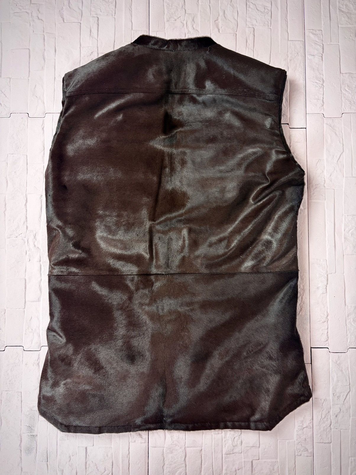 Rick Owens Rick owens calf hair vest Size L / US 10 / IT 46 - 2 Thumbnail