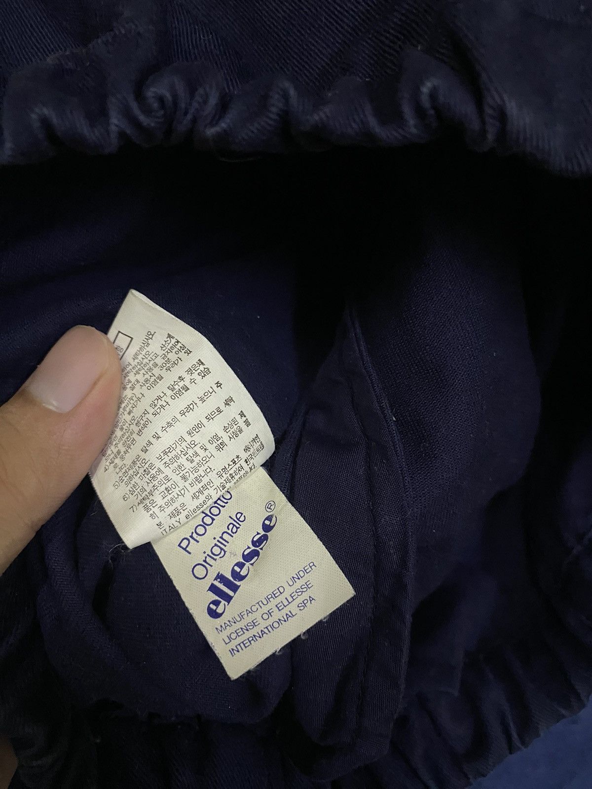 Ellesse Vintage 90s Ellese Stupendo Khakis Material Track Jacket Size US L / EU 52-54 / 3 - 10 Thumbnail