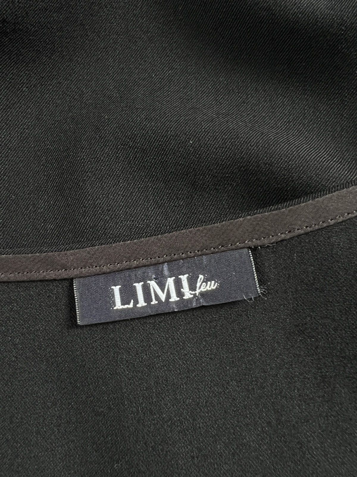 Limi Feu × Yohji Yamamoto Limi Feu Wool Mini Dress Size S / US 4 / IT 40 - 9 Thumbnail