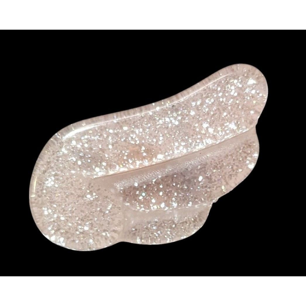 Other Coquette Pastel Pink Glitter Adjustable Angel Wing Ring Size Size ONE SIZE - 1 Thumbnail