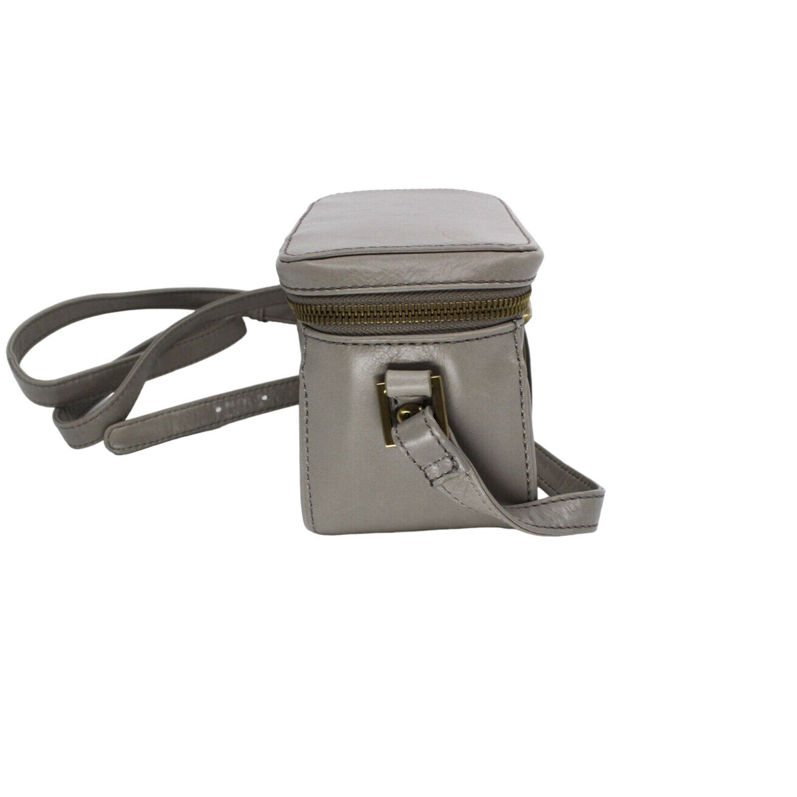 Hobo NWoT Auth HOBO Gray Pixie Leather Camera Crossbody Bag $178 Size ONE SIZE - 5 Thumbnail