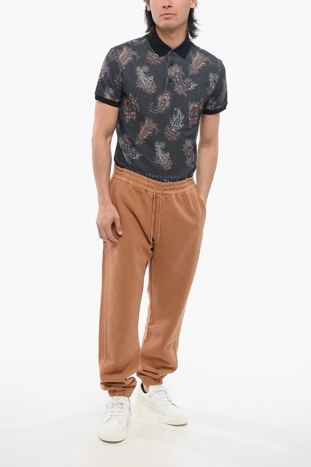 Saint Laurent Paris og1mm0426 Sweatpants & Joggers in Brown Size US 30 / EU 46 - 4 Thumbnail