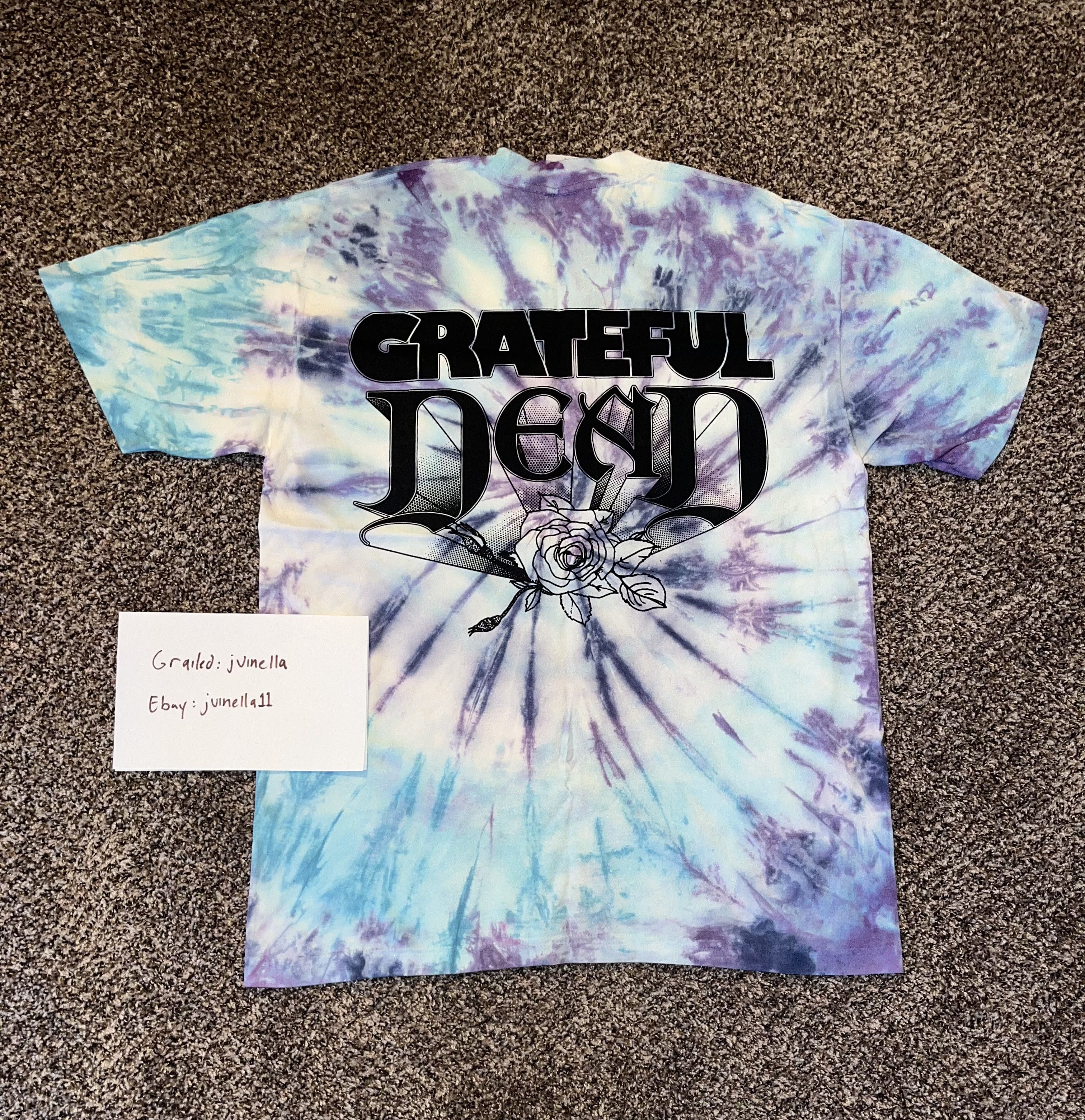 Grateful Dead × Online Ceramics Online ceramics Grateful Dead tee size L brand new tie dye Size US L / EU 52-54 / 3 - 2 Thumbnail