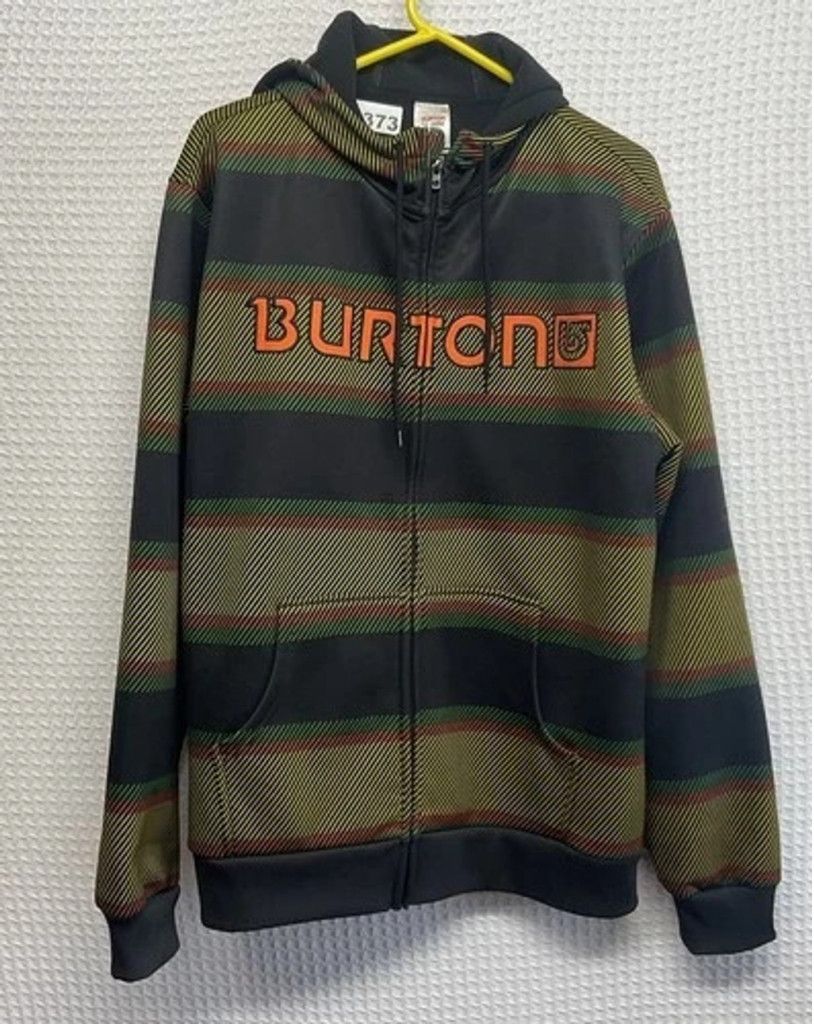 Burton Burton Dryride Striped Fleece Lining Full Zip Hoodie Men L Size US L / EU 52-54 / 3 - 1 Thumbnail