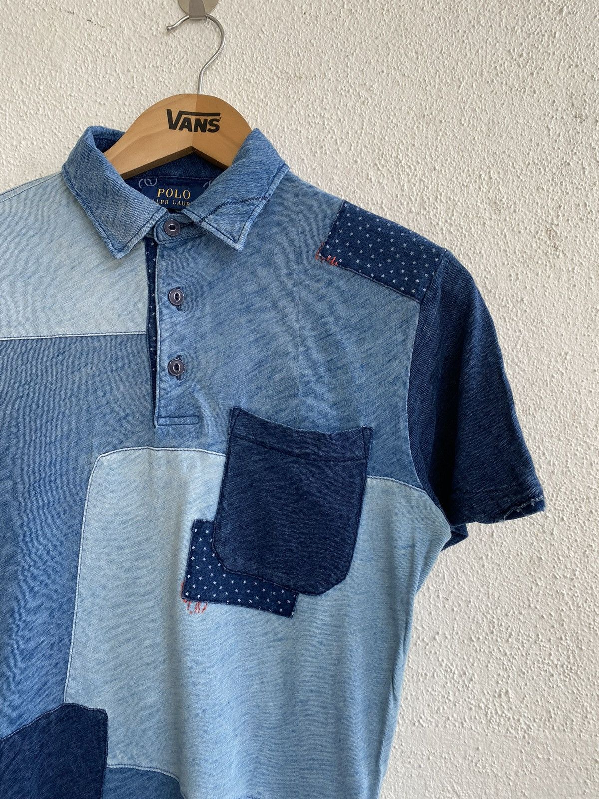 Designer × Polo Ralph Lauren Polo Ralph Lauren Collar Patchwork Size US XS / EU 42 / 0 - 5 Thumbnail