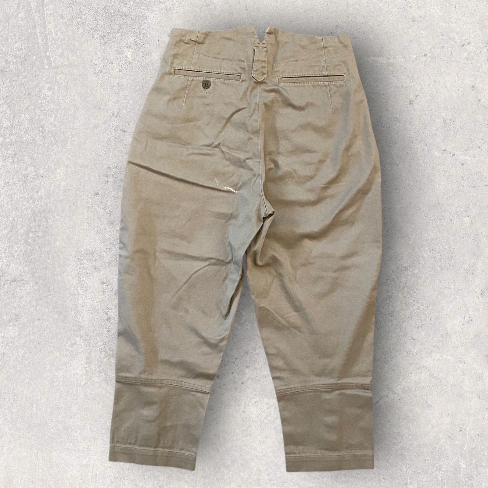 Comme des Garcons Comme des Garçons Military Jodhpurs Pants Beige Size Small Size 26" / US 2 / IT 38 - 2 Thumbnail