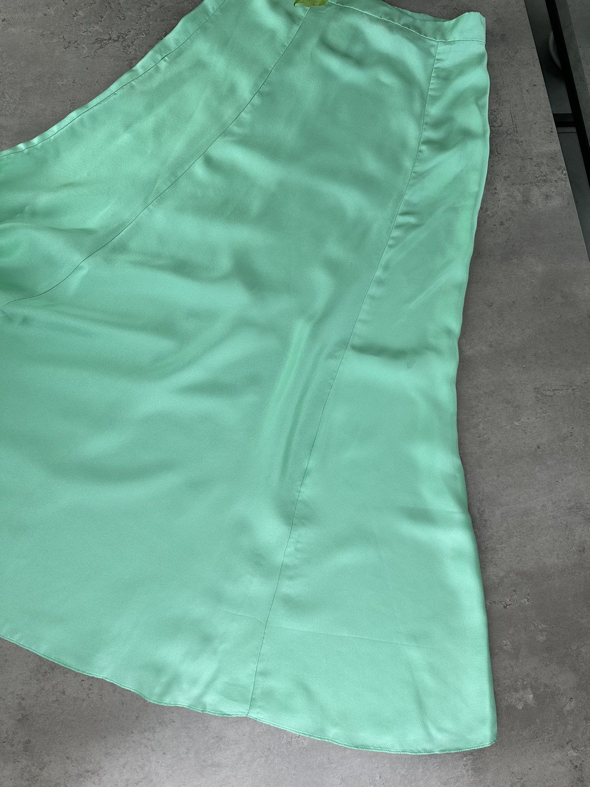 Sandro Sandro Flared Silk Midi Skirt Size 25" / US 0 / IT 36 - 6 Thumbnail