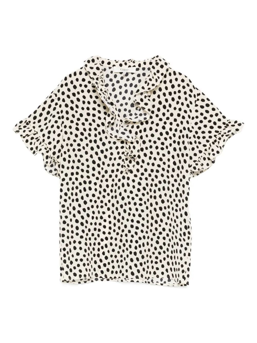 Chloe SHORT SLEEVES SHIRT Size M / US 6-8 / IT 42-44 - 1 Thumbnail