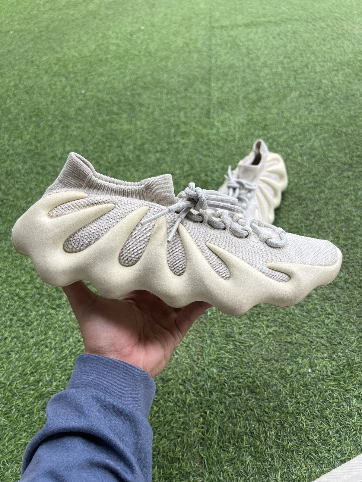 Yeezy 🇩🇪Adidas Yeezy 450 Cloud White H68038 Made in Germany Size US 10.5 / EU 43-44 - 1 Thumbnail
